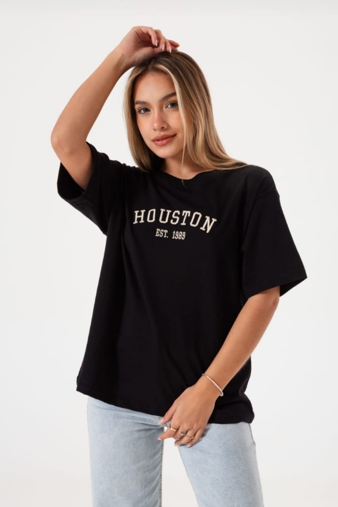 Remeras Bordadas Over Houston/california/ny - Imagen 8