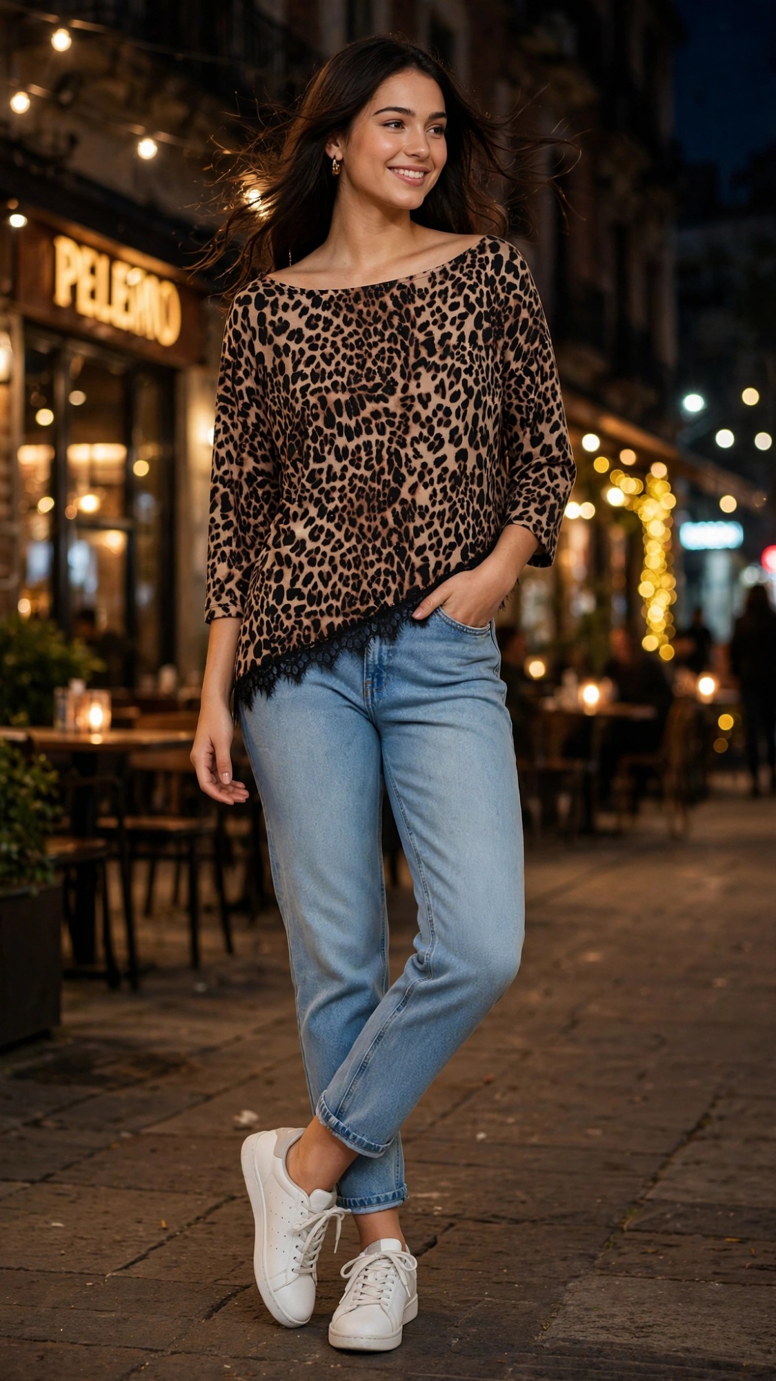 Remera Escote Bote Asimétrico - Imagen 3
