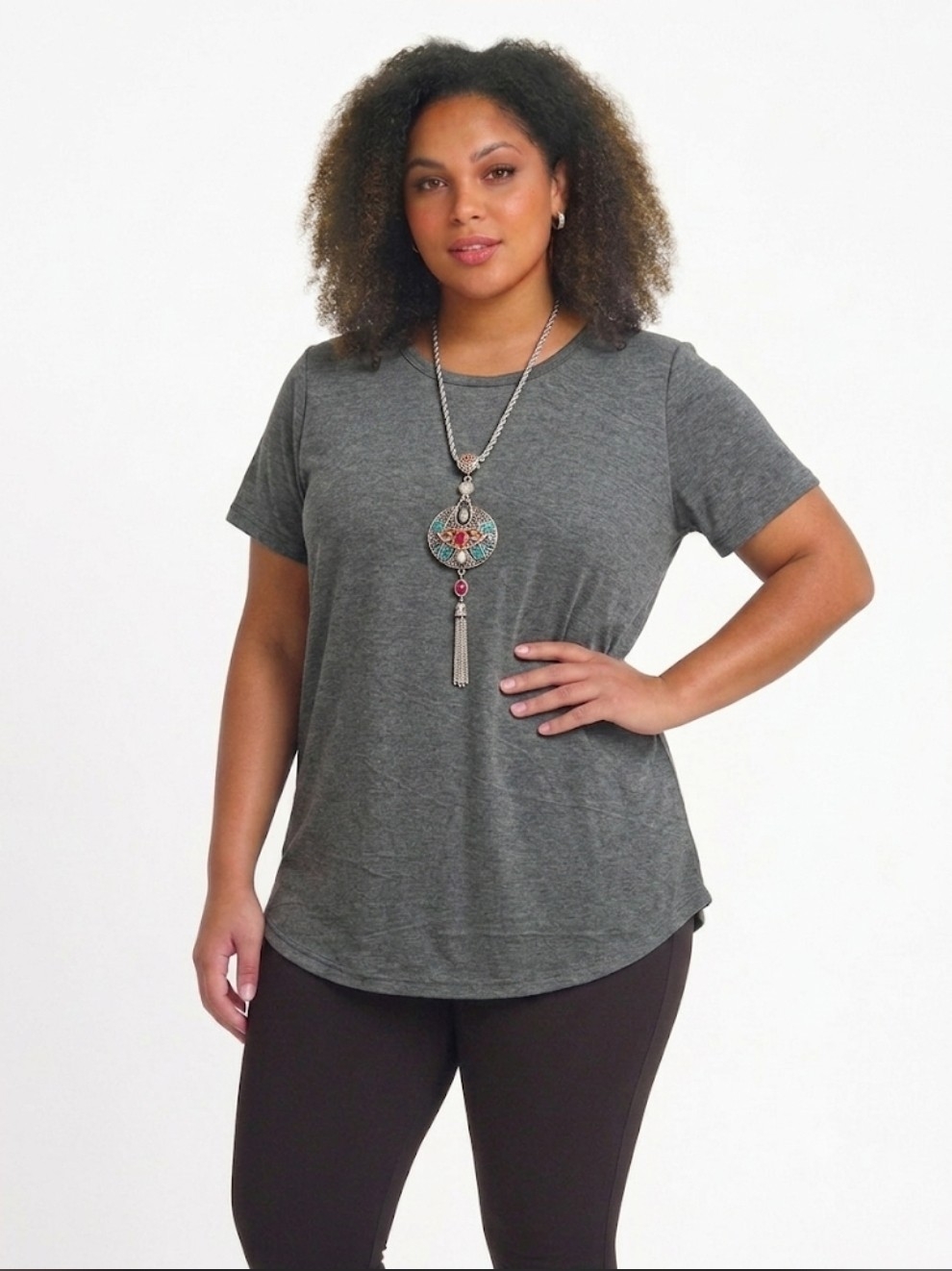 Remeras Evasé Lisas - Imagen 3