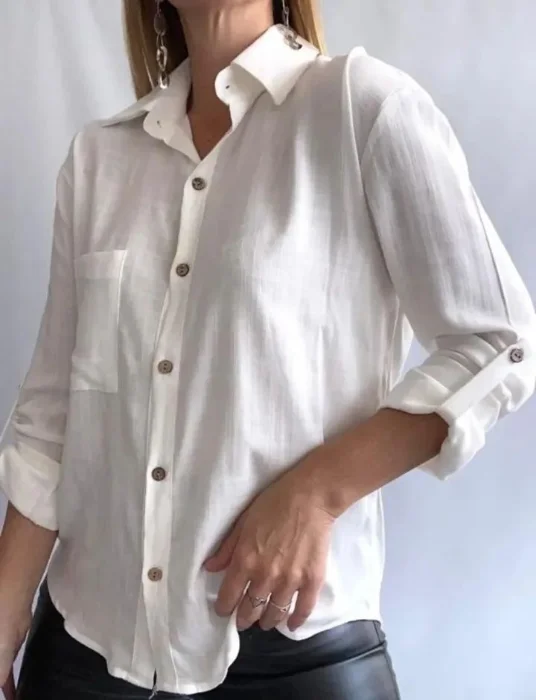 Camisa Lino Spandex