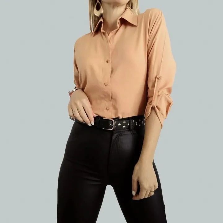 Camisa Lino Spandex - Imagen 2