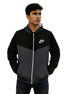 Campera Rompeviento Bordada Nik