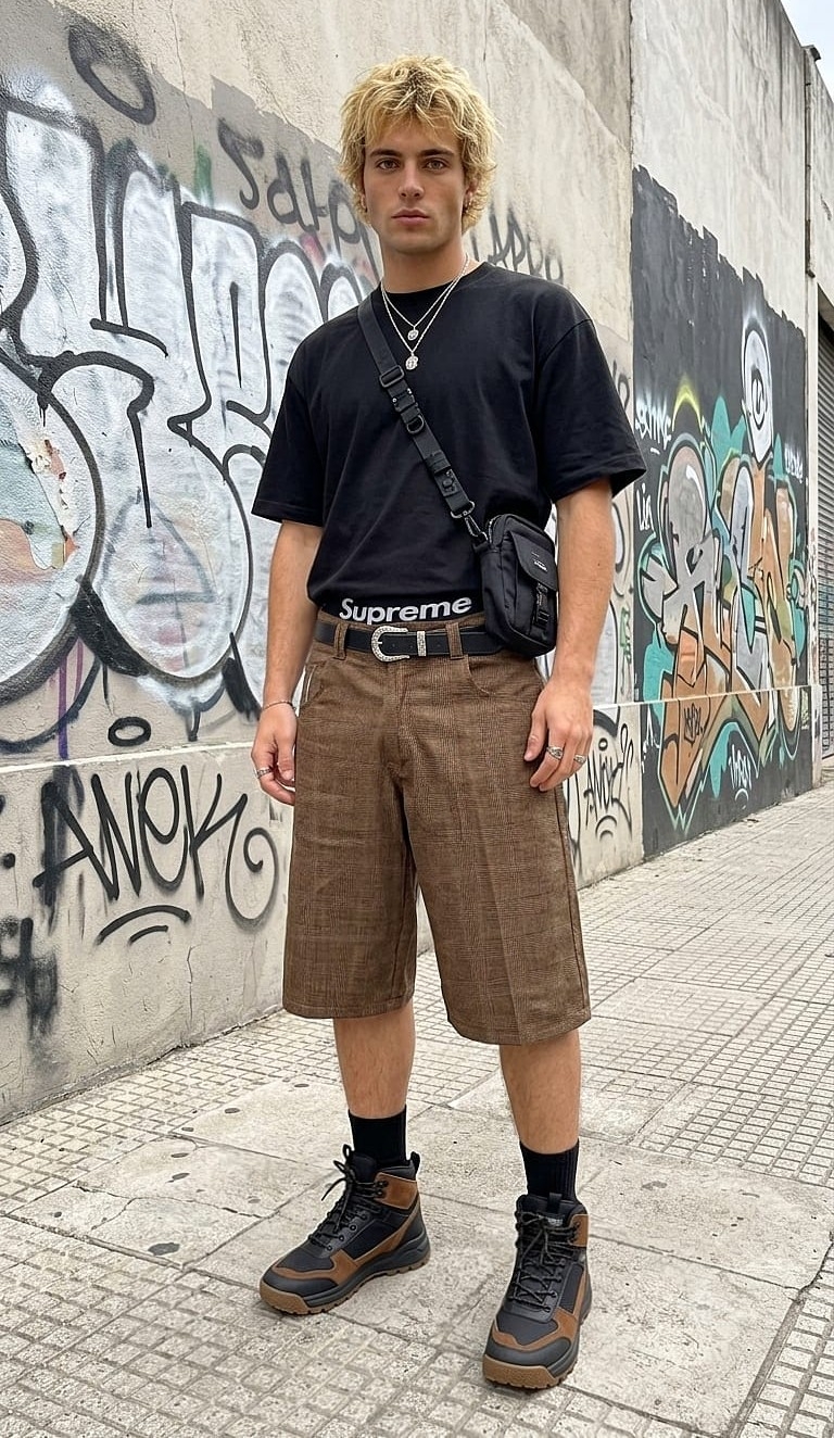 Baggy Bermuda Hombre Cuadrille Oferta Hombre - Imagen 3