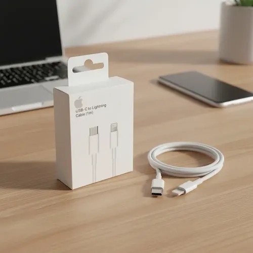 Cable Tipo C a Lightning Foxconn 1m Iphone - Imagen 1