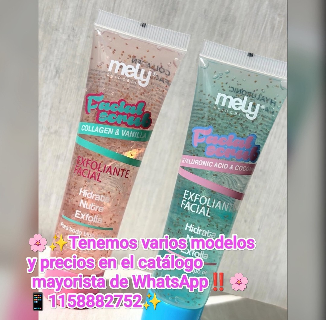 Gel Exfoliante Facial de Mely (aprobado por Anmat) - Imagen 1