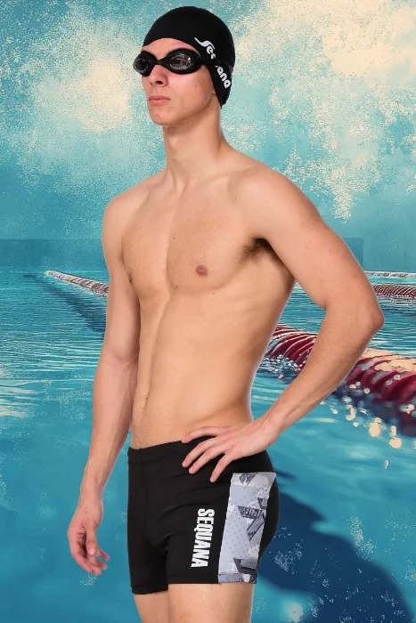 Short Natación Niño y Adulto Anticloro Forrado