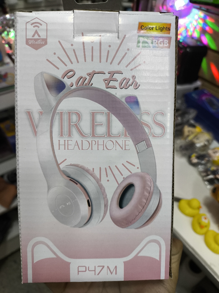 Auricular Bluetooth con Oregitas Luz Rgb, Radiofm, Microsd, Auxiliar - Imagen 2
