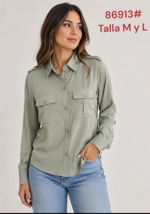 Camisas de  Vestir Noura 86913# - 86658- 86855