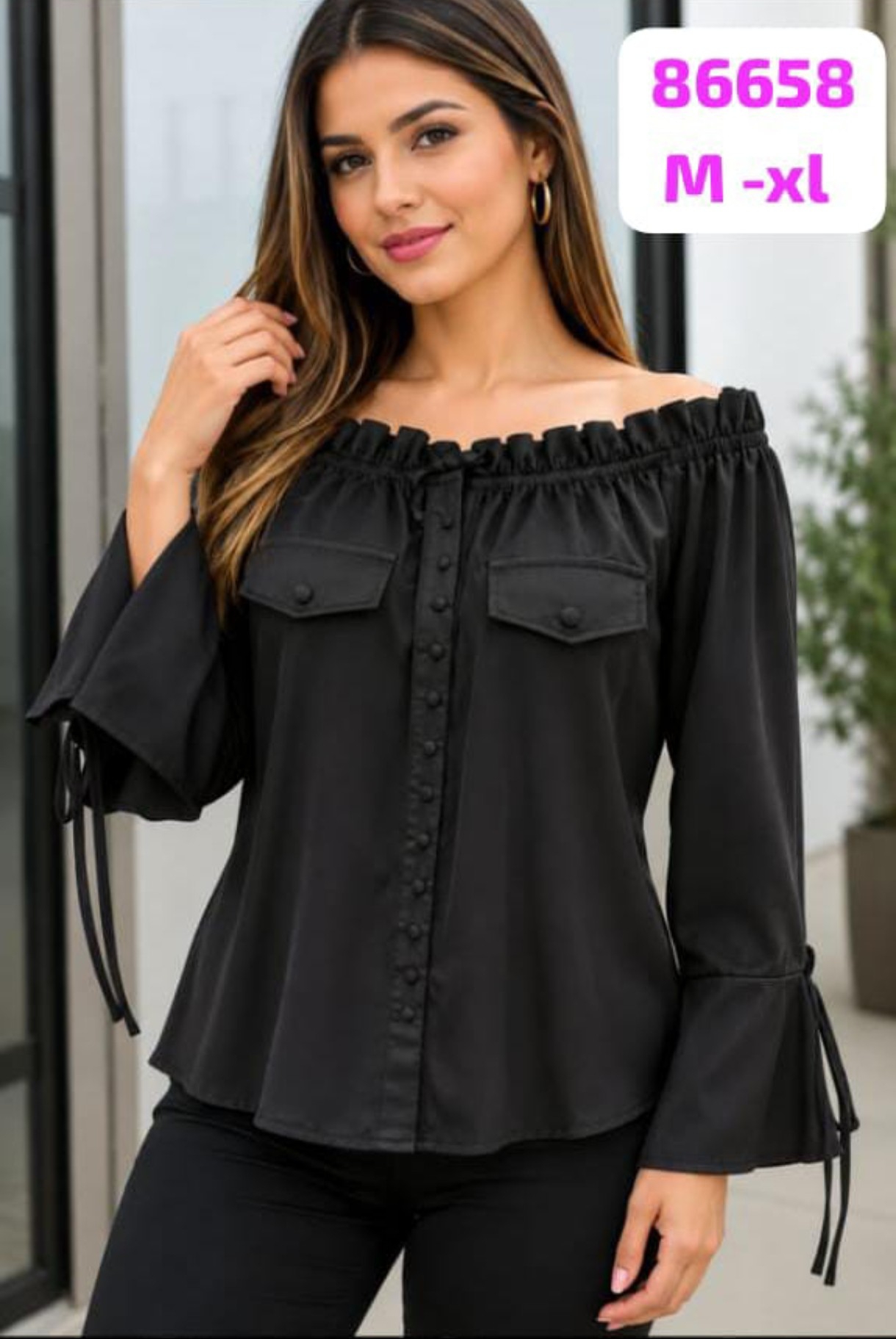 Camisas de  Vestir Noura 86913# - 86658- 86855 - Imagen 3