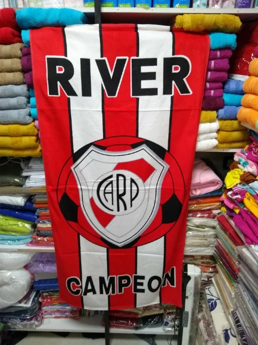 Toallon Boca y River Algodón