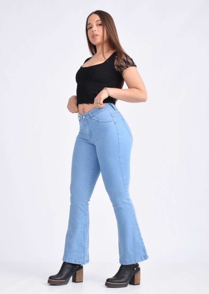 Jeans Oxford Elastizados de Dama - Imagen 2