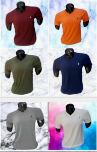 Polo Cuello  en V Excelente Calidad