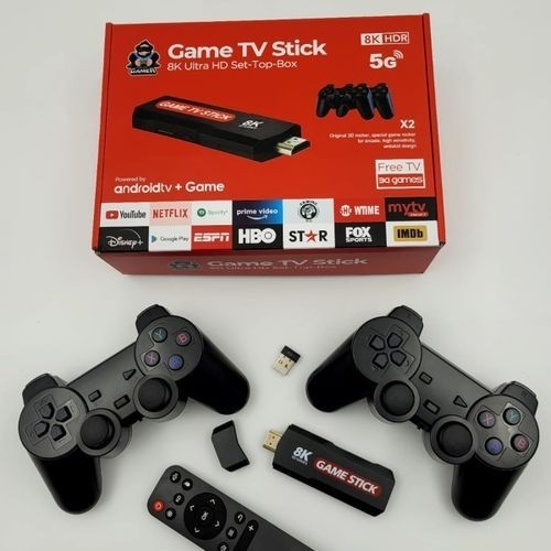 Consola Tv Stick Android Conversor a Smart 8k C/2 Joysticks - Imagen 3