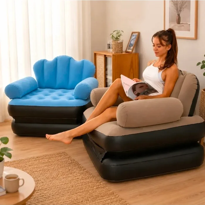 Sofa Cama Inflable Sillon Puff
