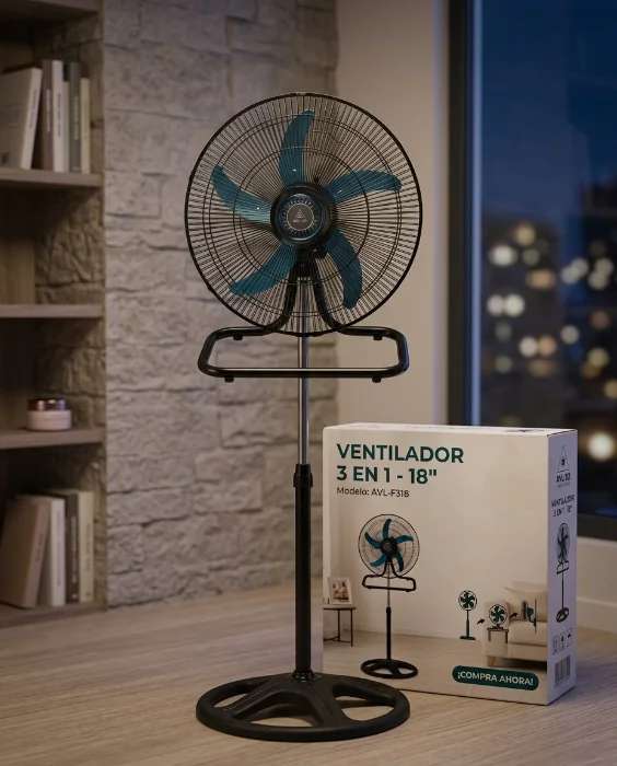 Ventilador 3 en 1 - 18" 90w