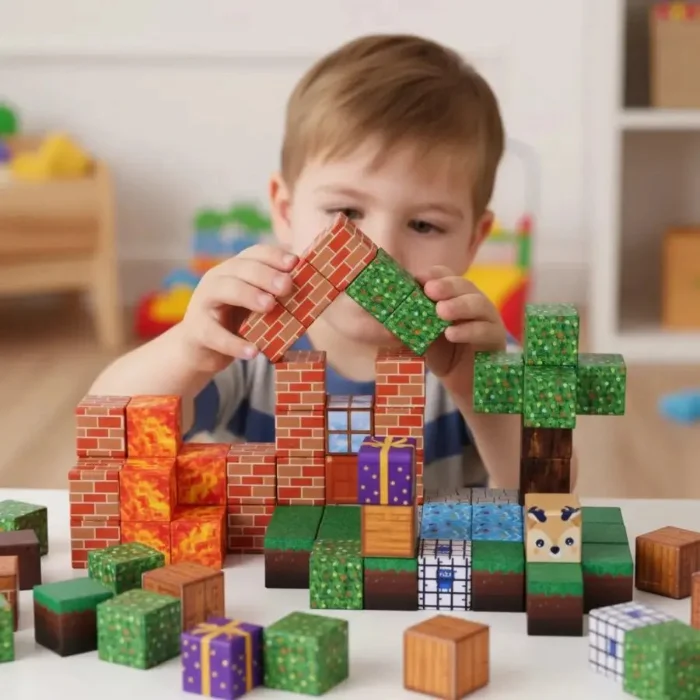 Bloque 64psc Magnetic Minecraft
