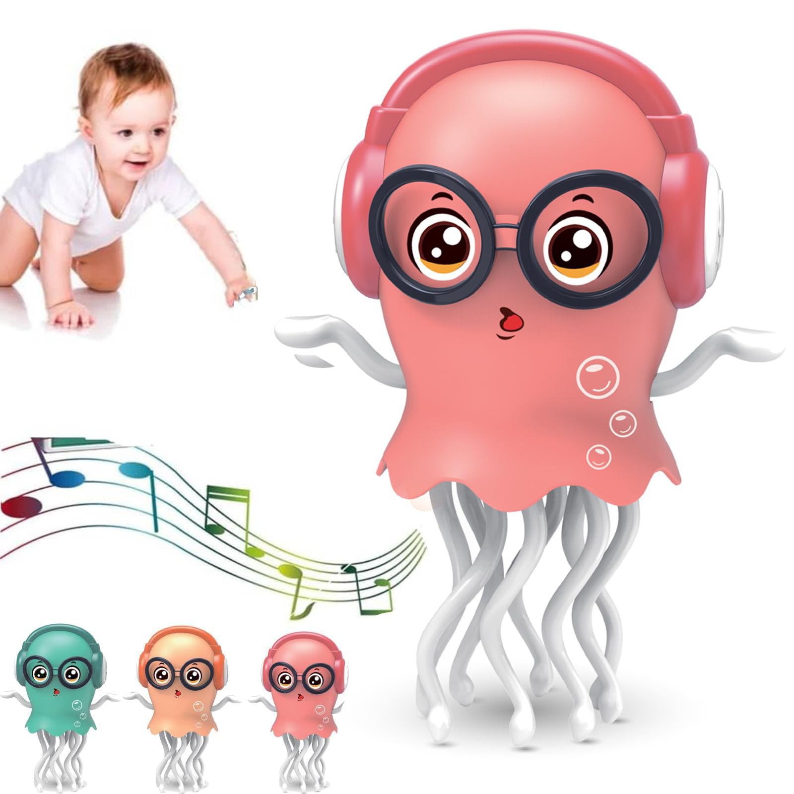 Juguete Pulpo Medusa Bailarin Bump Go - Imagen 6