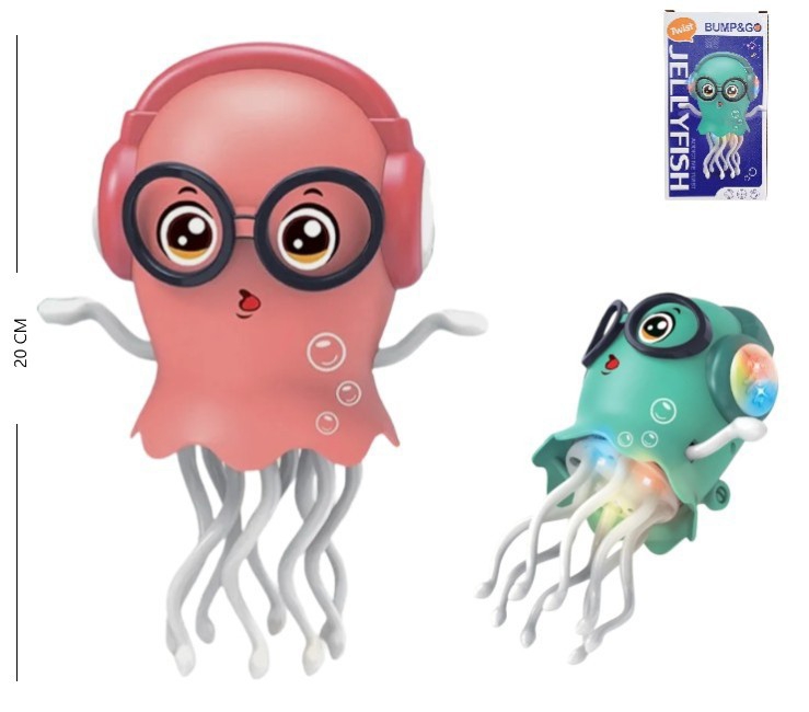 Juguete Pulpo Medusa Bailarin Bump Go - Imagen 7