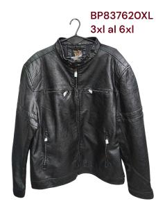 Campera Eco Cuero Yd Talle Especial Varon