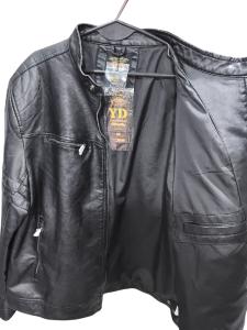 Campera Eco Cuero Yd Talle Especial Varon - Miniatura 2