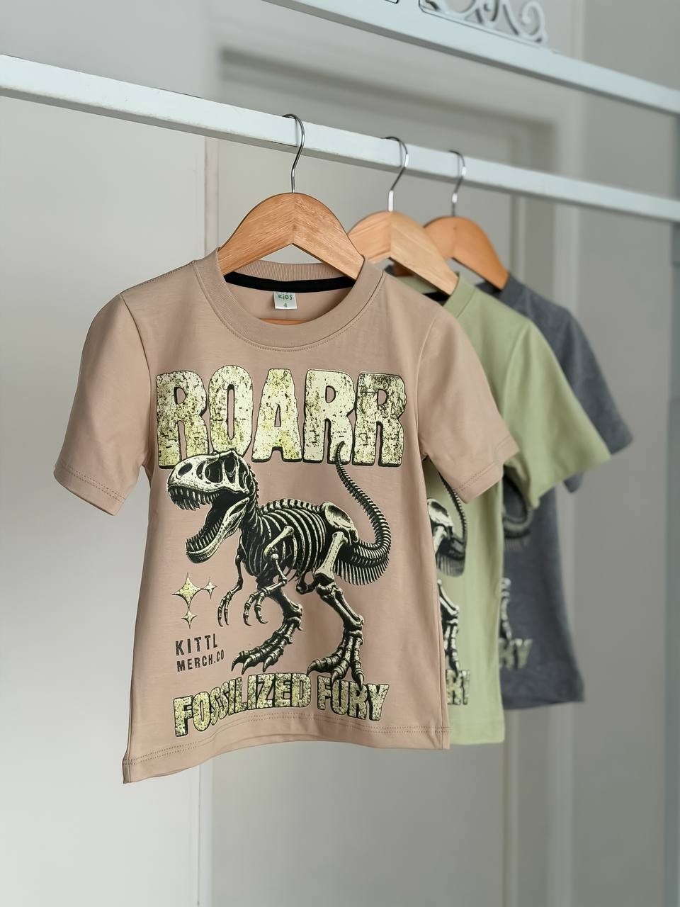 Remera Estampada Dino para Niño - Imagen 2