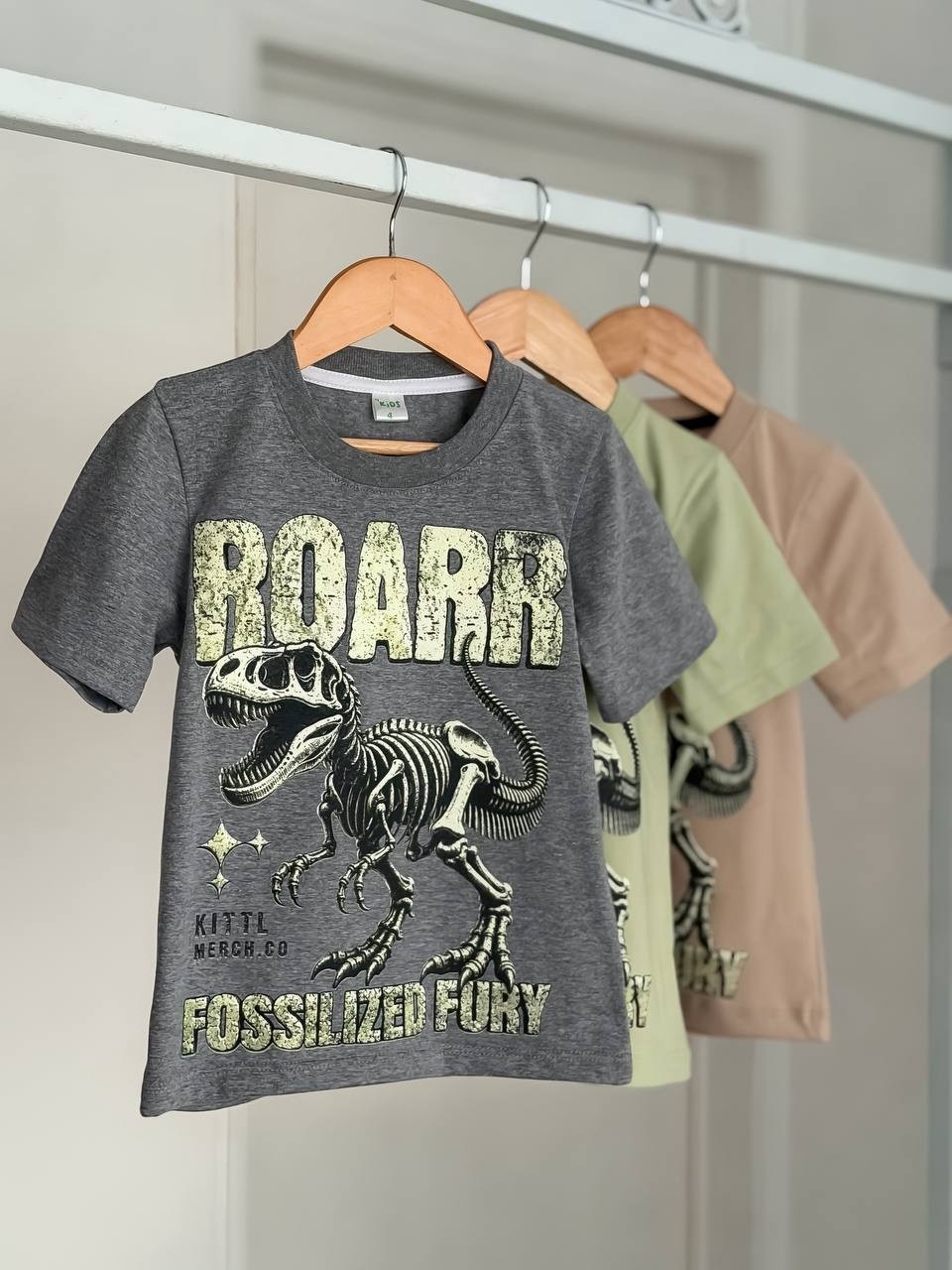 Remera Estampada Dino para Niño - Imagen 3