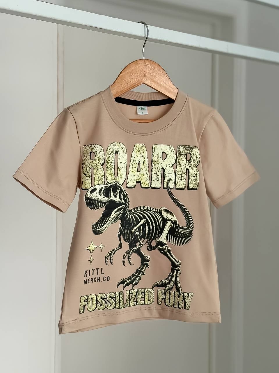 Remera Estampada Dino para Niño - Imagen 4