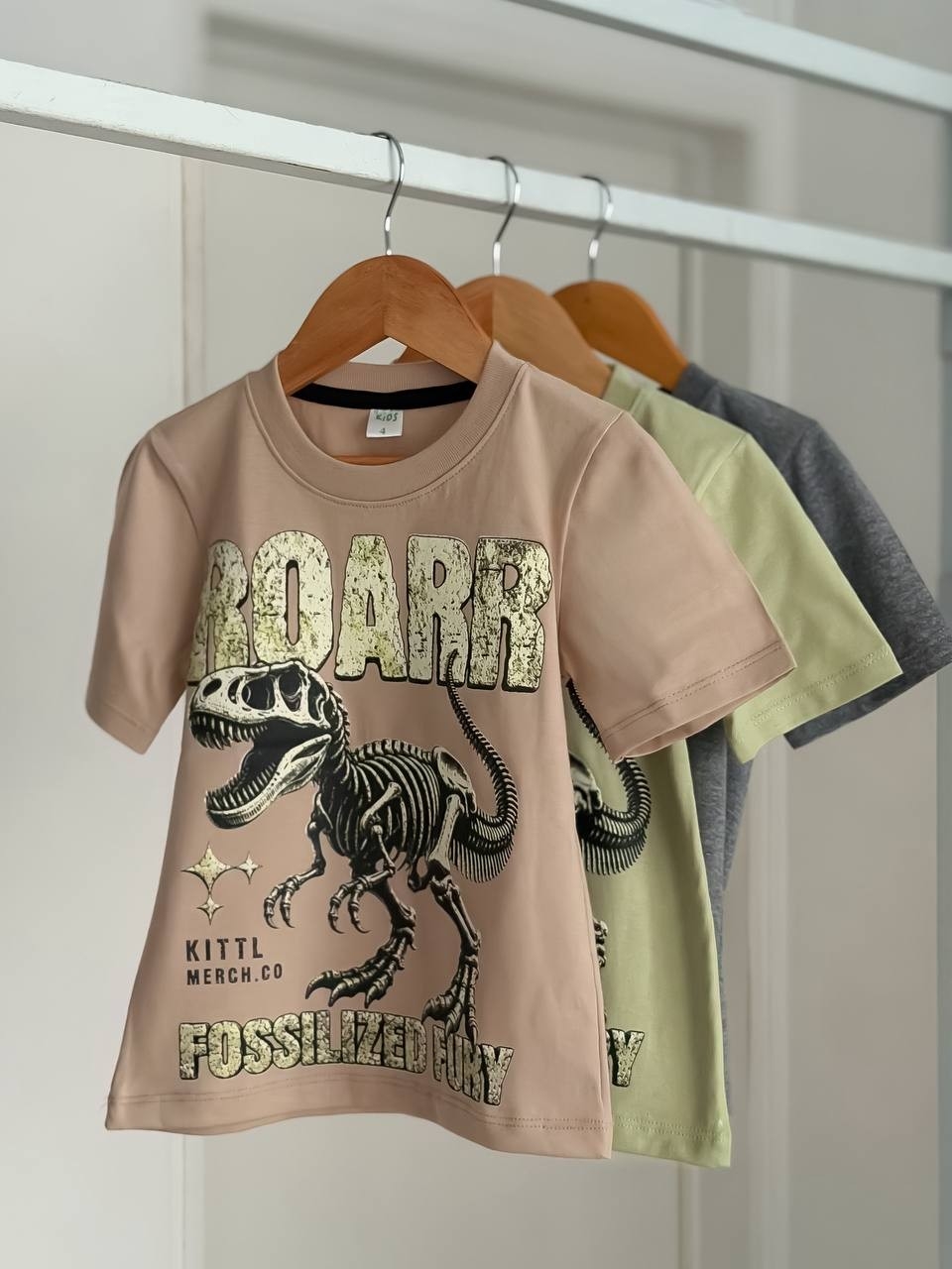 Remera Estampada Dino para Niño - Imagen 6