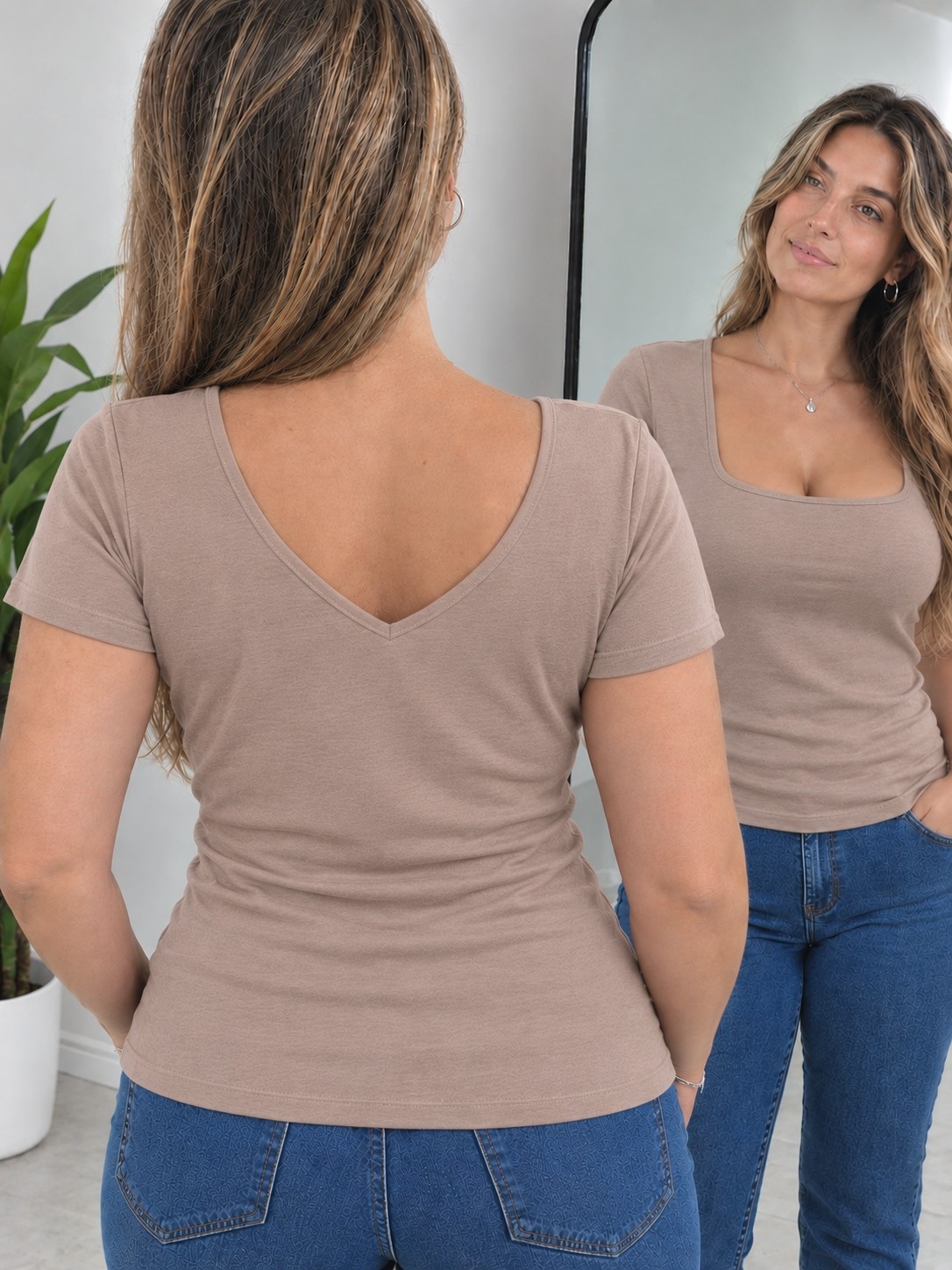Remera 2en1 X Talles - Modal Viscosa - Imagen 6