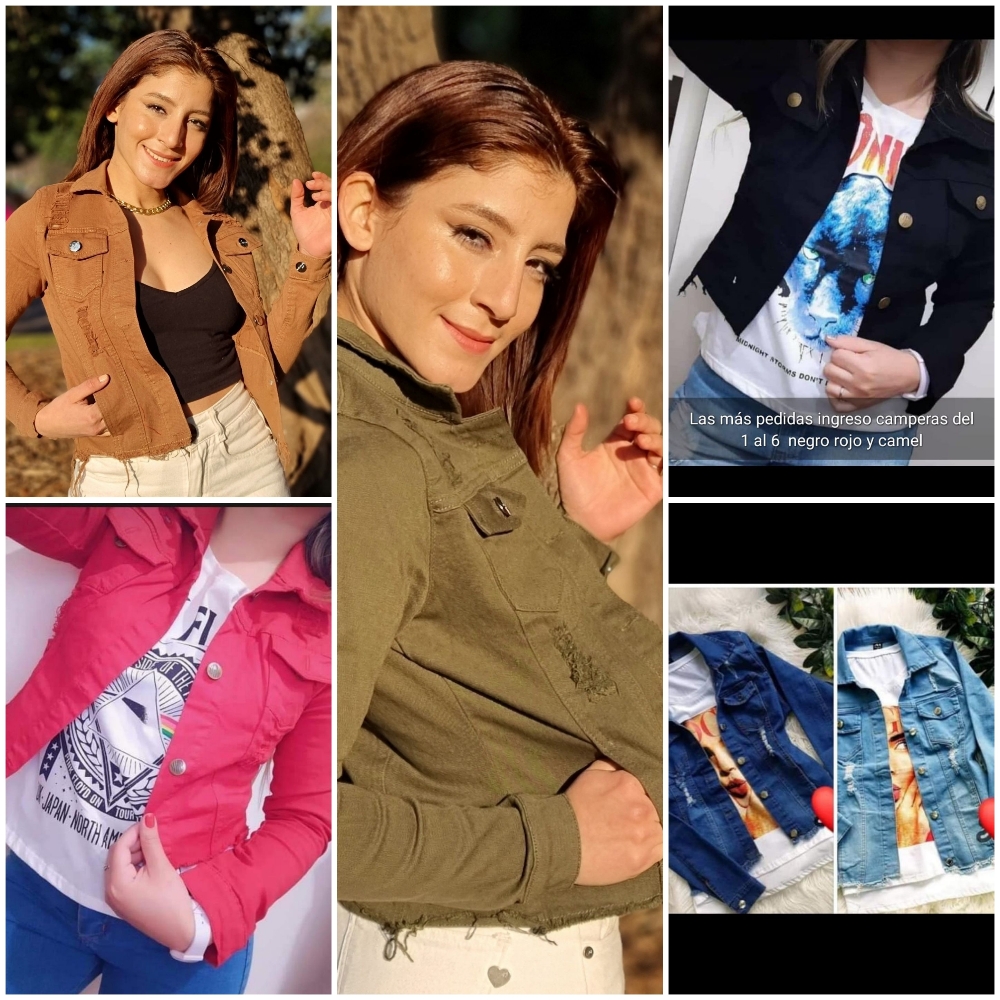 Camperas Elastizado de Colores - Imagen 2
