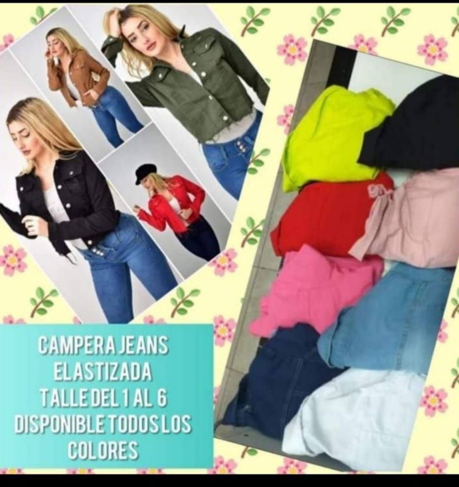 Camperas Elastizado de Colores - Imagen 5
