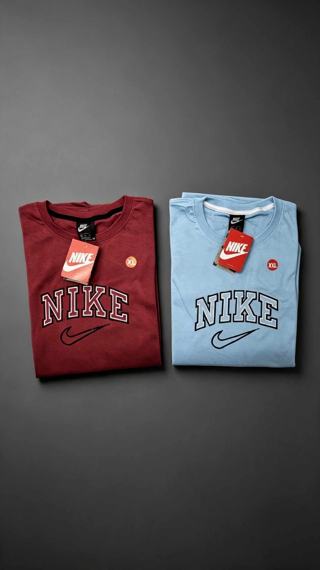 Remeras Algodón Bordadas Nik Excelente Calidad - Imagen 2