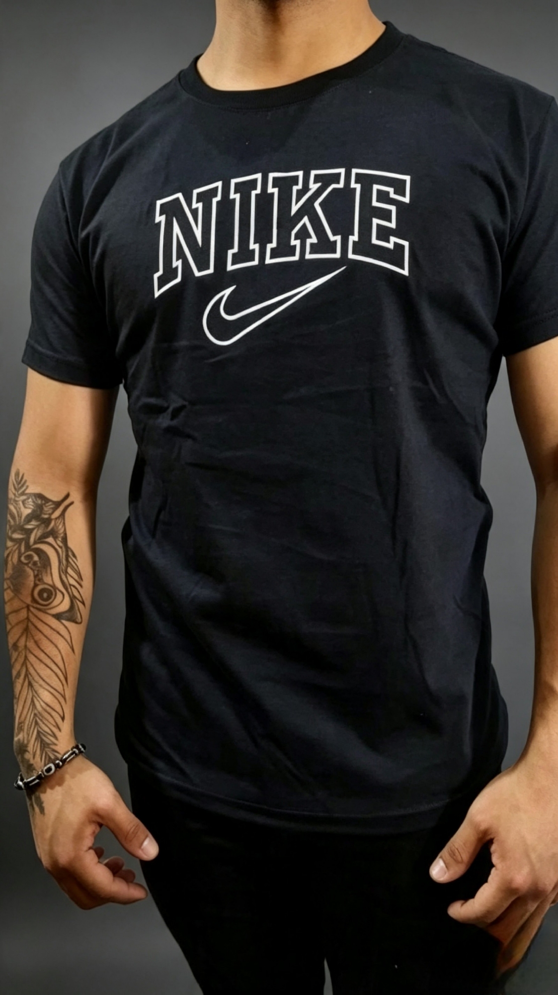 Remeras Algodón Bordadas Nik Excelente Calidad - Imagen 3