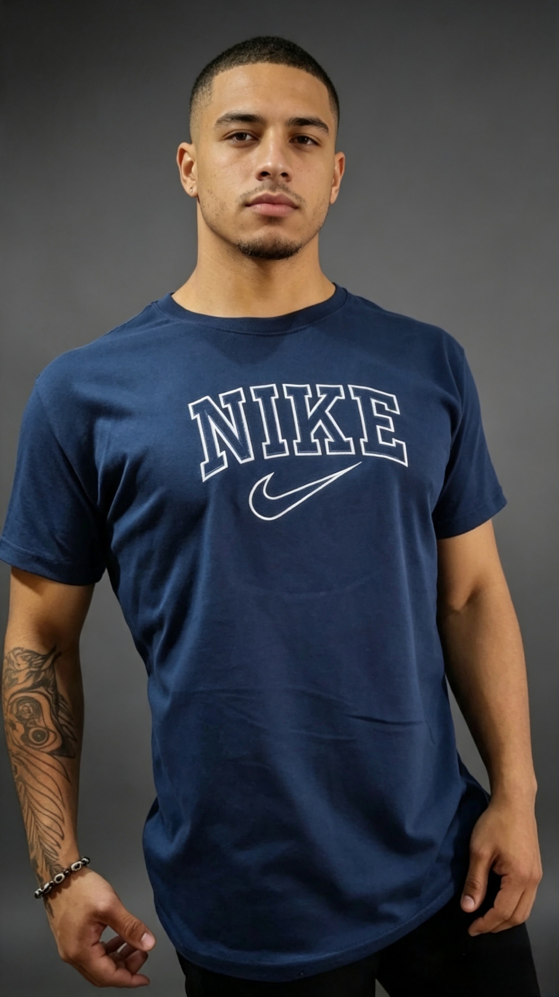 Remeras Algodón Bordadas Nik Excelente Calidad - Imagen 4