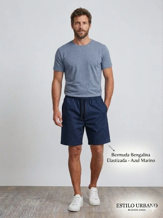 Bermuda Black Bengalina Premium