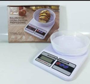 Balanza de Cocina con Bould 10kg
