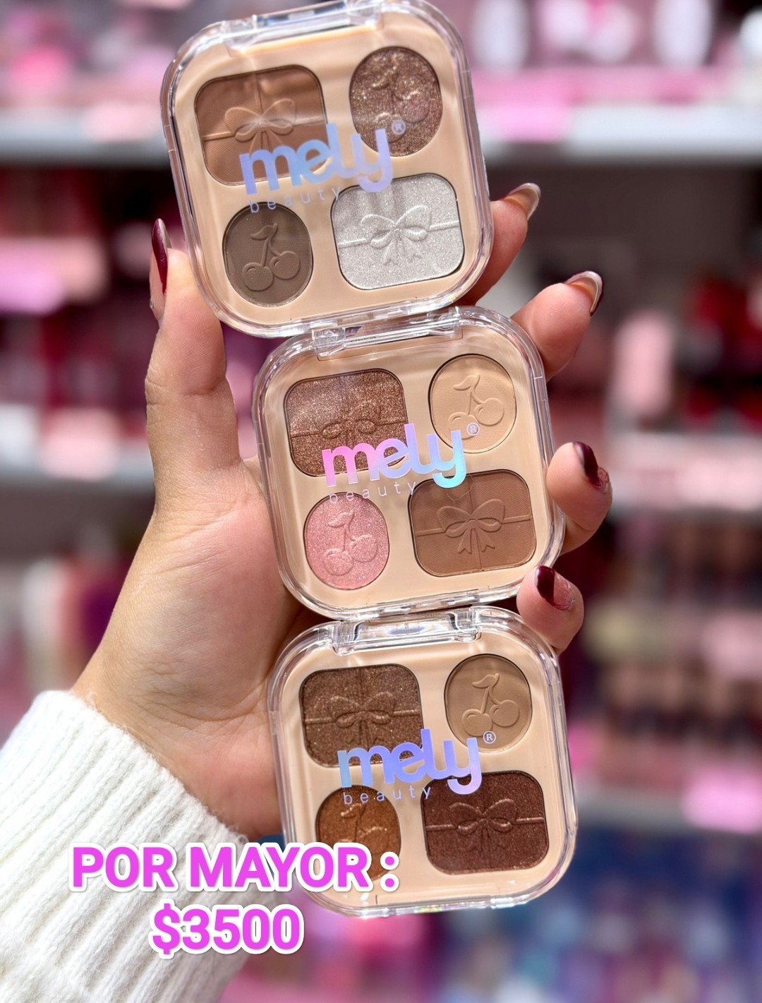 Sombras Matte y Satinadas de Mely (aprobado por Anmat) - Imagen 3