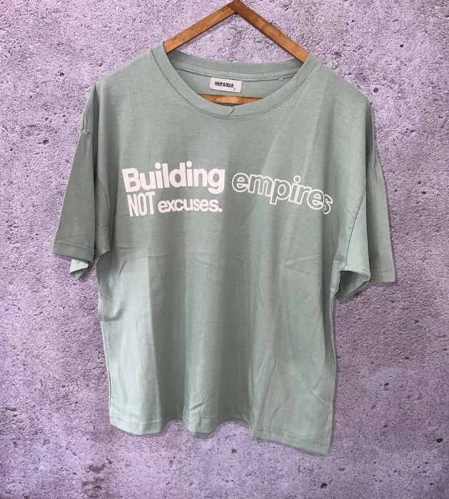 Remera Boxy Building Empires