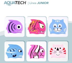 Gorros de Natacion Lycra y Silicona - Miniatura 6