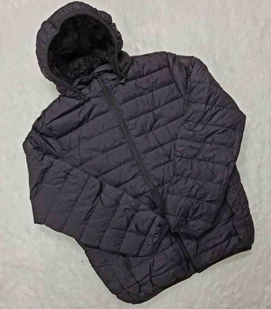 Campera Hombre Importada con y sin Piel Negra - Imagen 3