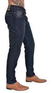 Pantalón Jeans Rústicos Corte Clasico - Miniatura 2
