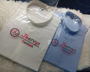 Camisa Mao Manga Corta Lino Hombre - Miniatura 5