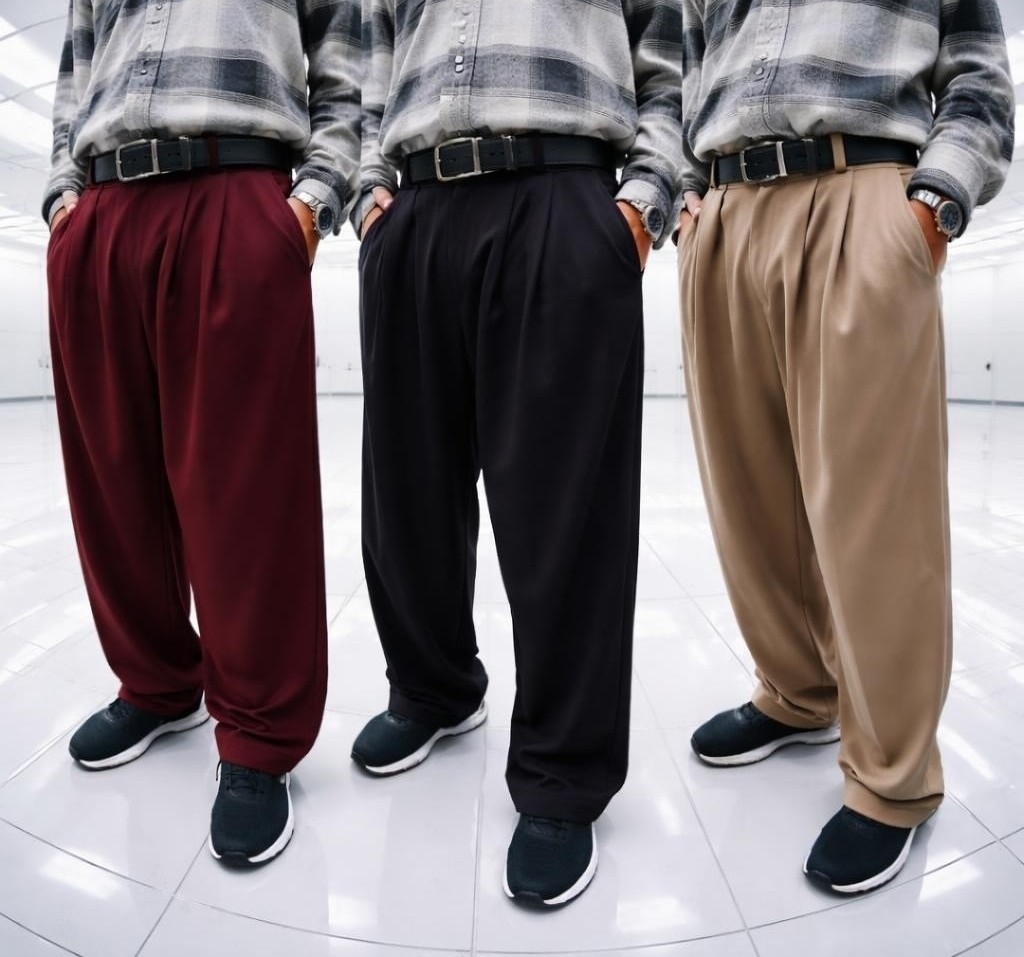 Baggy Sastrero Crep Vestir Hombre - Imagen 7