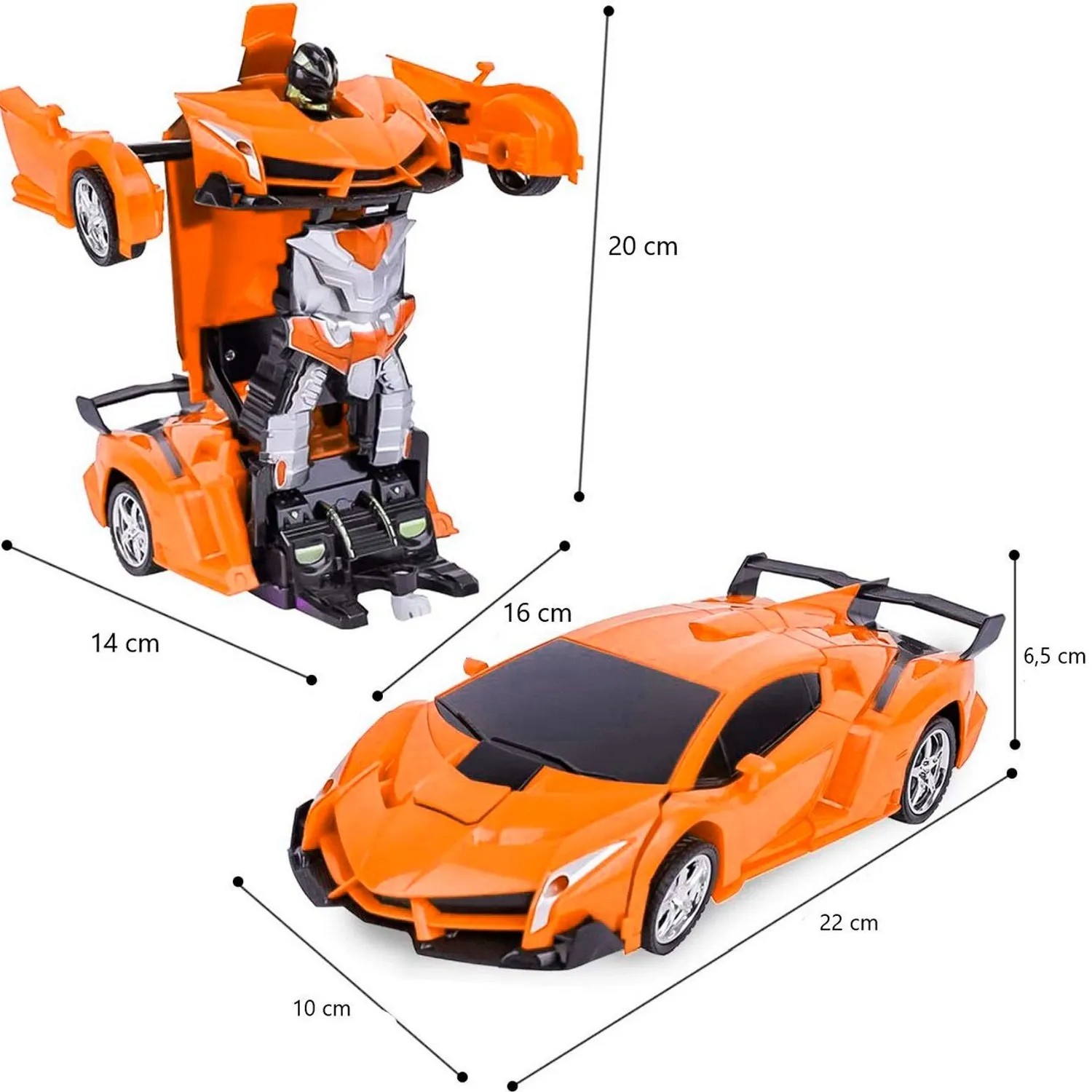 Auto Transformer Radio Control C/ Luz - - Imagen 8