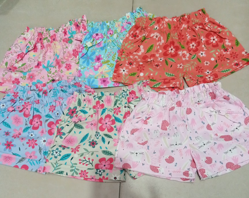 Shorts de Nena Gabardina Estamada - Imagen 2