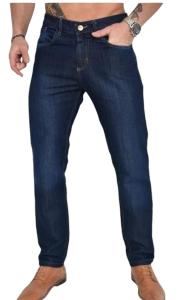 Pantalón Jeans Rústicos Corte Clasico
