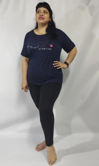 Remera de Modal Viscosa Elastizada