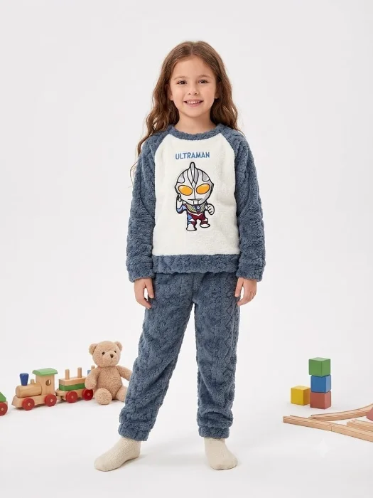 Conjunto Pijama Niña Niño Juvenil Toalla Polar
