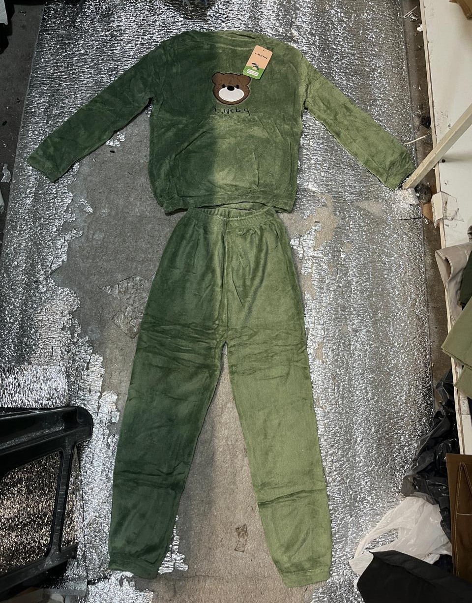 Conjunto Pijama Niña Niño Juvenil Toalla Polar - Imagen 7