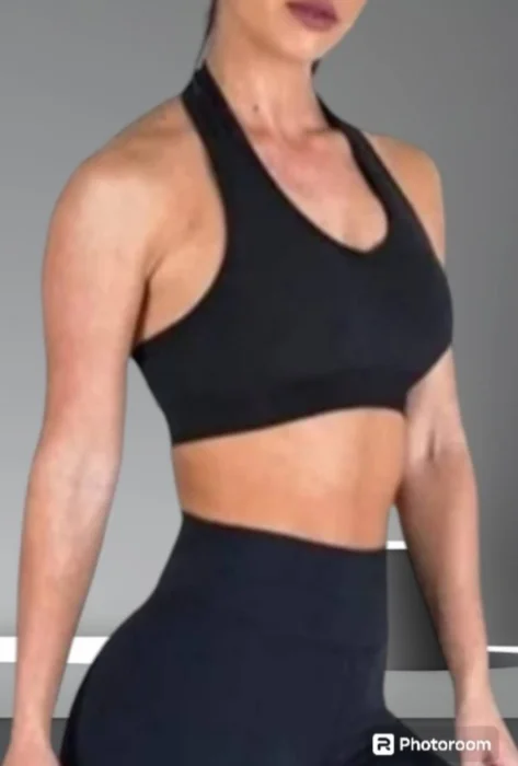 Tops Lisos en Tela Microfibra Deportiva Lycra